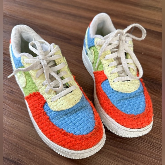 Nike Air Force 1 Low LV8 Next Nature TD Hemp  Size 3Y unisex DV2193-400 - Picture 1 of 8